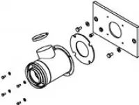 Promotion Saisonnière Kit adapteur ventouse pour gaz 1500f/fm 20/50 BOSCH THERMOTECHNOLOGIE