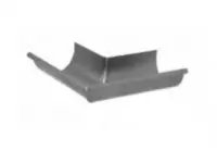 Equerre 1/2 ronde 25 zinc naturel intérieur sans pince UMICORE VM ZINC Populaire