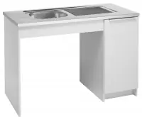 Nouvelle Collection Meuble kitchen BOREALE CADETTE mélaminé PMR MODERNA