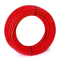 Tube PER gainé 25x2,3 rouge 50m COMAP Meilleur Choix