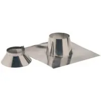 Solin inox 0-10°+ collet 125x180 TEN Dernier Modèle