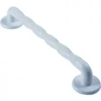 Barre d‘appui à poignée ergonomique droite d32mm 450mm, blanc AKW INTERNATIONAL Nouvelle Collection