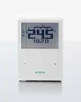 Thermostat ambiance programmable RF RDE100 SIEMENS Bon Marché