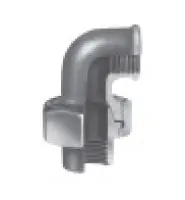 Authentique Coude union 96 FF joint conique noir 08×13 AFY